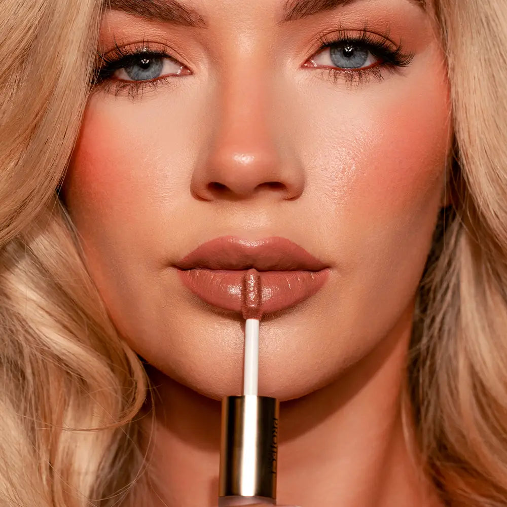 Double Trouble Velvet Lip & Gloss - Teddy (4ml)