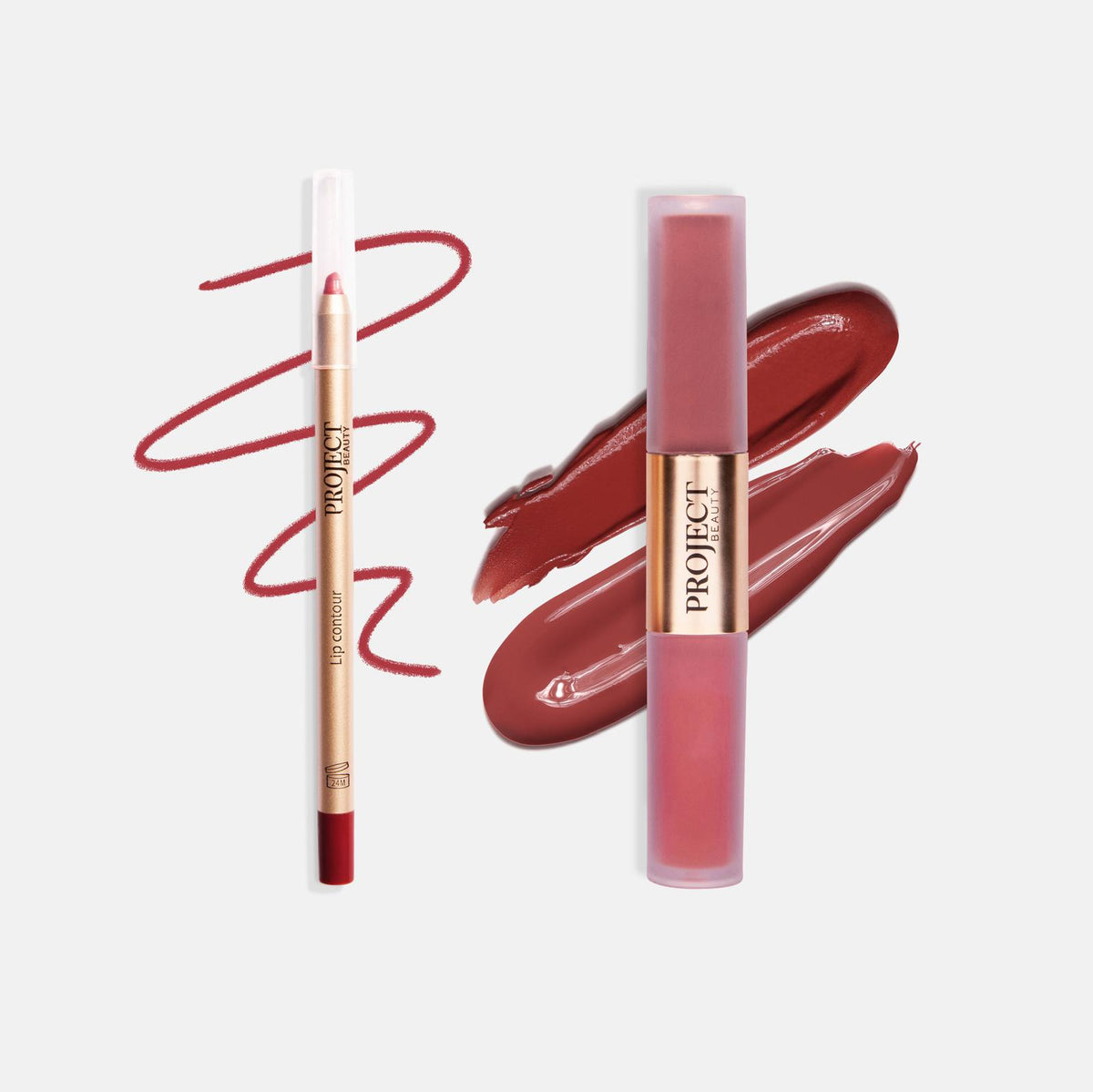 Lip & Gloss KIT - Double Trouble Velvet - Spice (4ml)